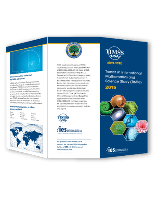TIMSS 2015 brochure spread