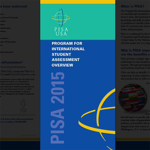 PISA 2015, U.S. Department of Education